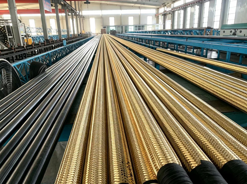 Hengshui Zhehan Rubber & Plastic Products Co., Ltd. : Mise à niveau des capacités de fabrication de tuyaux hydrauliques tressés haute pression personnalisés